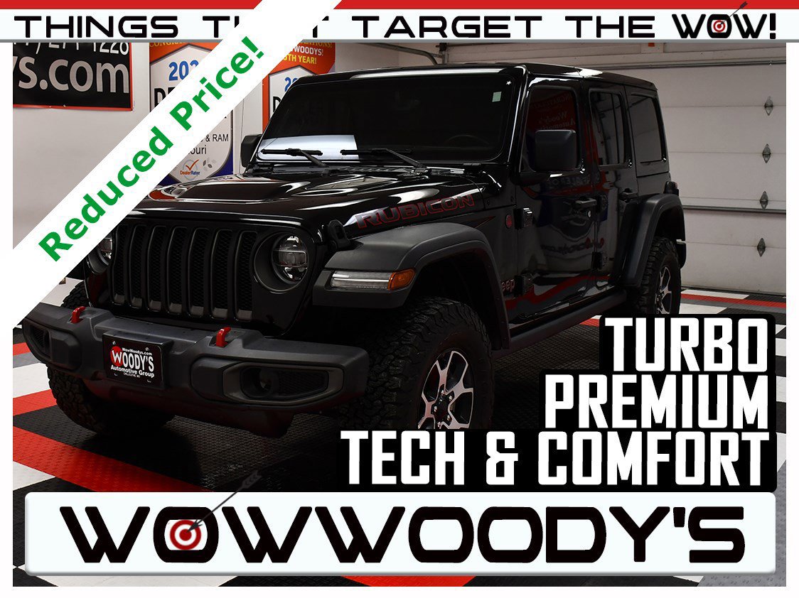 Used 2021 Jeep Wrangler Unlimited Rubicon 4X4 3.0L V6 EcoDiesel Convertible Tow Package Leather Seats Backup Camera