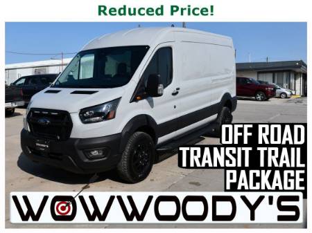 2023 Ford Transit Trail AWD 3.5L V6 EcoBoost® Medium Roof Transit Trail Package HD Tow Package SYNC4 Media Center