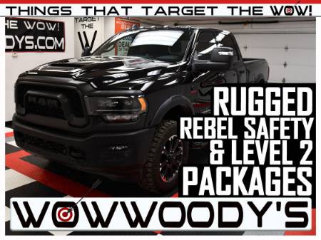 2023 RAM 2500 Power Wagon Rebel Crew Cab 4X4 6.7L I6 Cummins Turbo Diesel Level 2 Equipment Group 5th Wheel Gooseneck Towing Prep Group