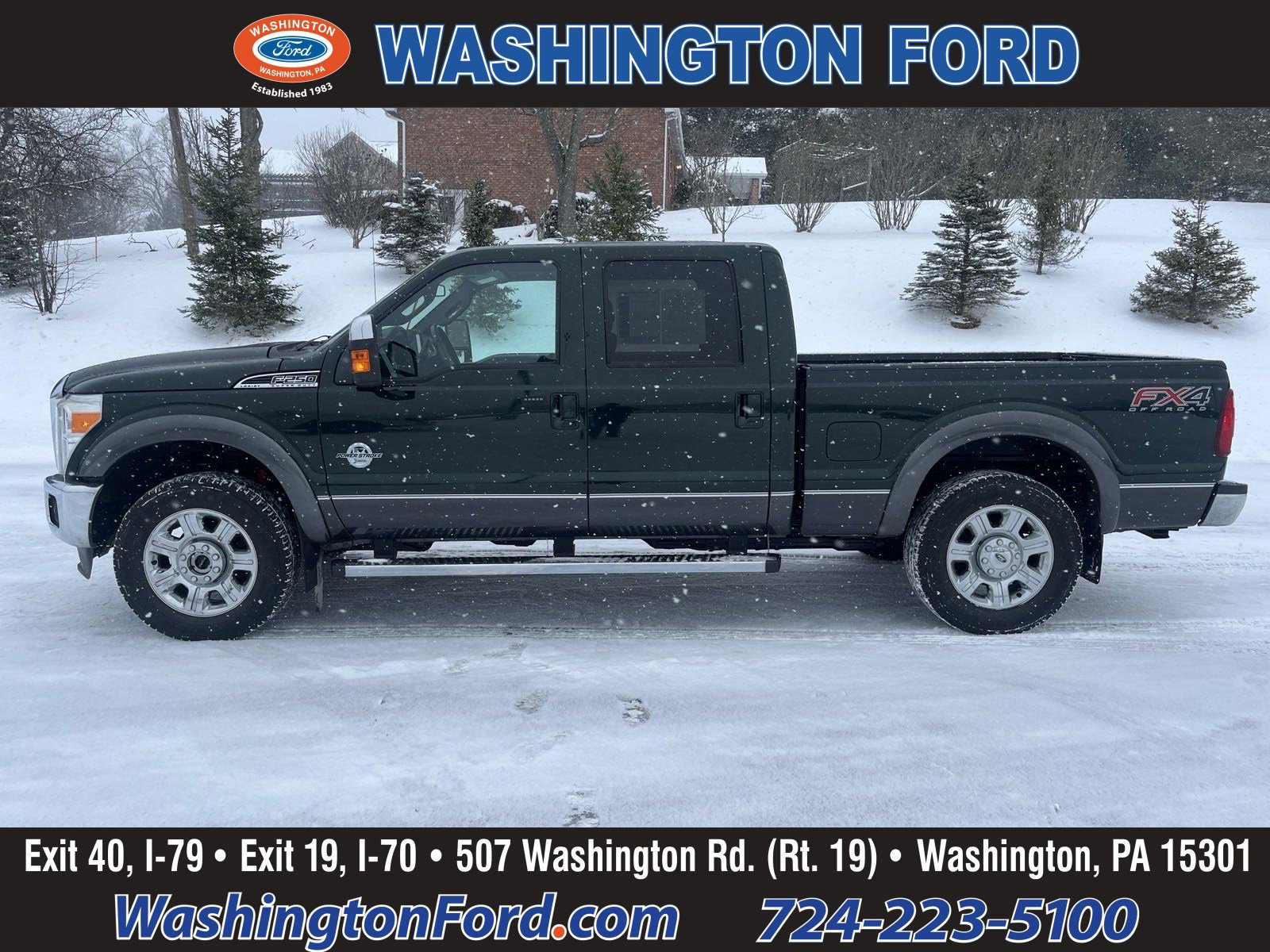 2016 Ford Super Duty F-250 SRW LARIAT - 4X4 - DIESEL - Nav - ROOF