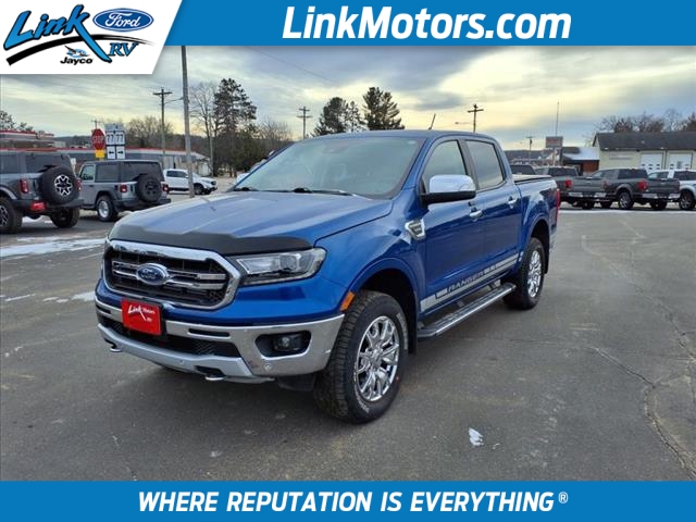 Used 2019 Ford Ranger Lariat with VIN 1FTER4FH1KLA99025 for sale in Minong, WI