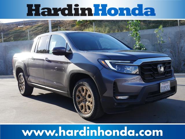 Certified 2021 Honda Ridgeline RTL-E with VIN 5FPYK3F71MB014684 for sale in Anaheim, CA