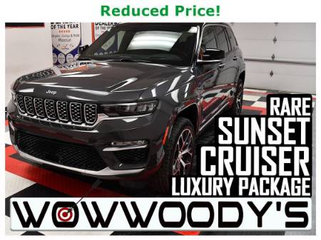 2022 Jeep Grand Cherokee 4XE Summit Reserve 4X4 2.0L I4 4 Corner AIR Suspension Dual Pane Panoramic Sunroof Hybrid Tow Package