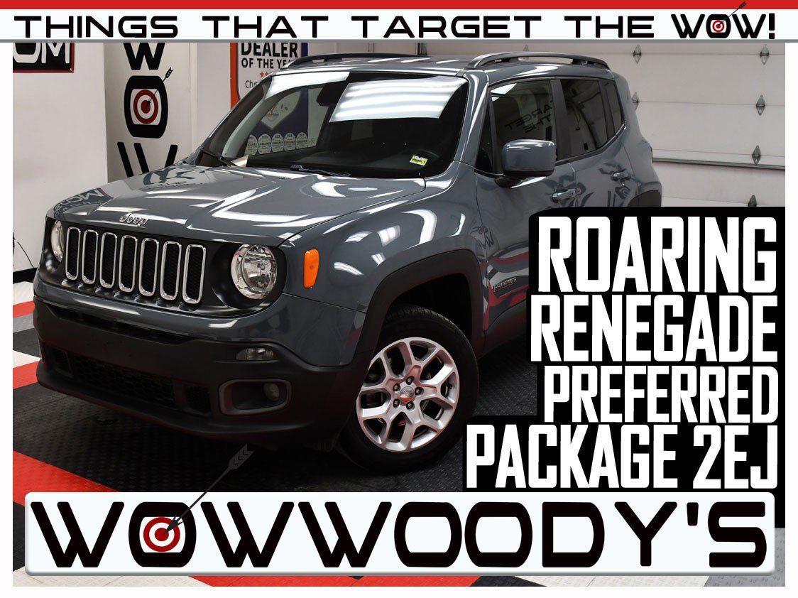 Used 2018 Jeep Renegade Latitude 4X4 2.4L I4 M-AIR Engine Touch Screen Media Center Backup Camera Remote Start