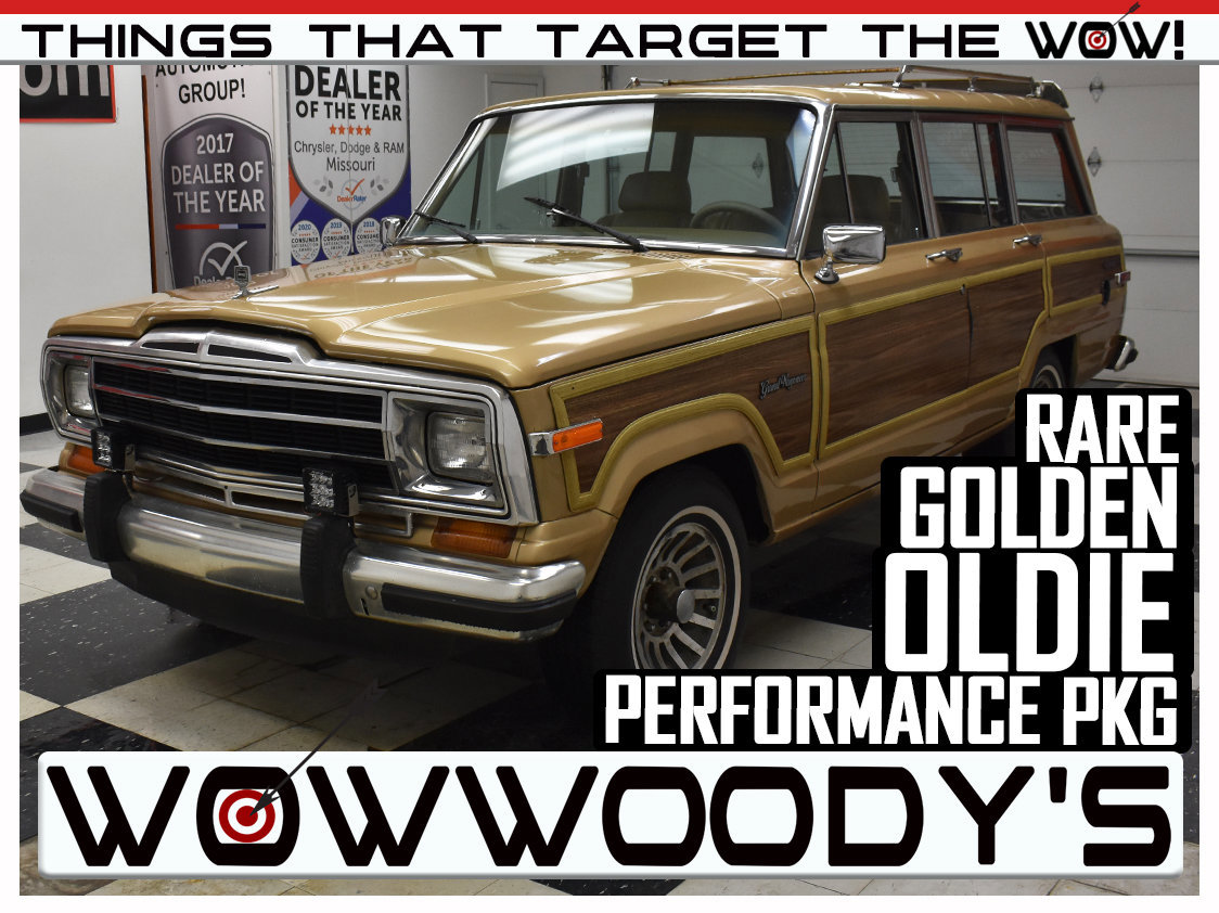 Used 1987 Jeep Grand Wagoneer 4X4 5.9L V8 Leather Seats Roof Rack Power Windows