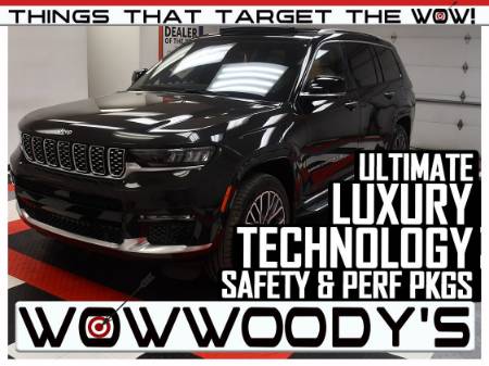 2022 Jeep Grand Cherokee L Summit Reserve 4X4 5.7L V8 HEMI Customer Preferred Package 25U Advanced ProTech Group IV Sunroof