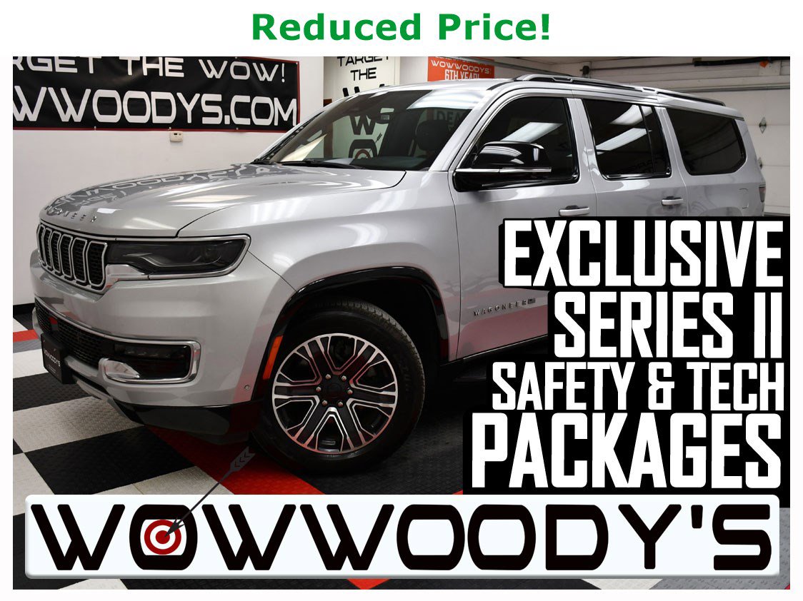 Used 2023 Jeep Wagoneer L Series II 4X4 3.0L I6 Hurricane SO Twin Turbo Tow Package Third Row Seating Advanced Safety Package