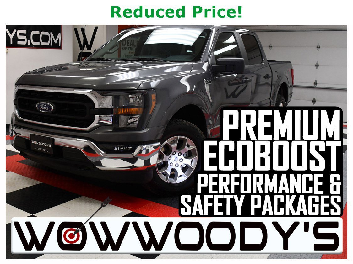 Used 2023 Ford F-150 XLT Crew Cab 4X4 3.5L V6 EcoBoost® Bed Liner Media Center Backup Camera