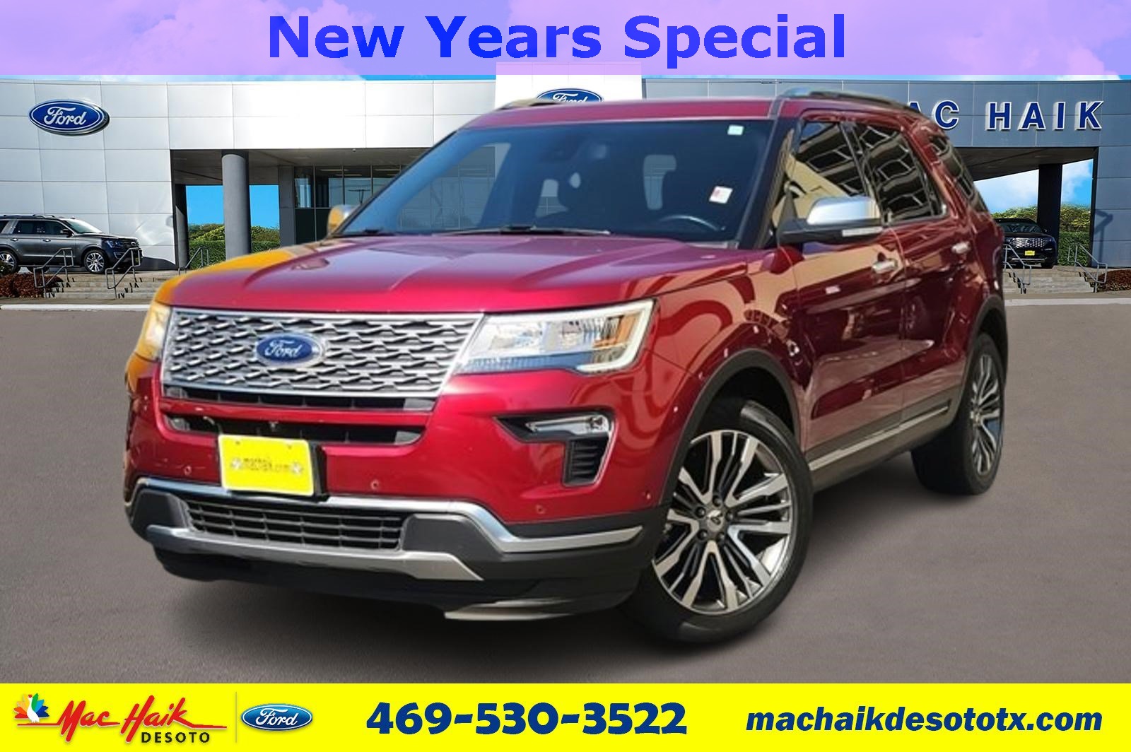 2019 Ford Explorer Platinum