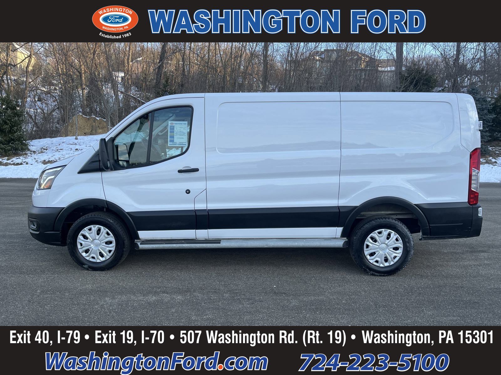 2023 Ford Transit Cargo Van T250 Low ROOF