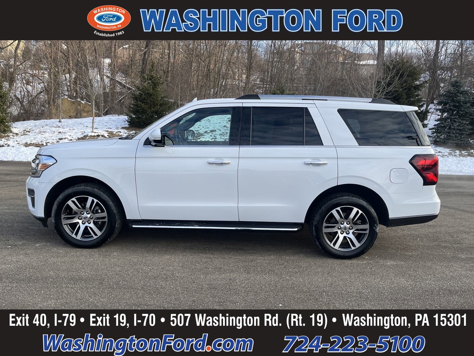 Certified 2022 Ford Expedition Limited with VIN 1FMJU2AT1NEA38145 for sale in Washington, PA