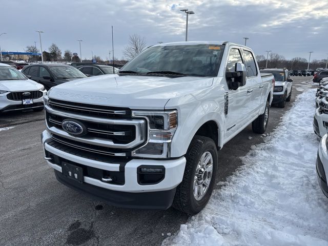 Used 2021 Ford F-350 Super Duty Platinum with VIN 1FT8W3BT0MEC53449 for sale in Kansas City