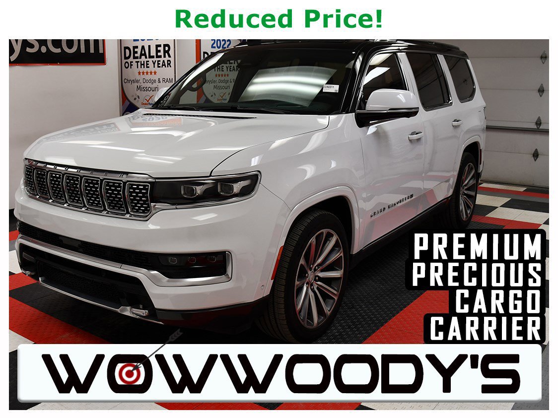 Used 2022 Jeep Grand Wagoneer Series II 4X4 6.4L V8 Tow Package Power Running Boards Third Row Seating