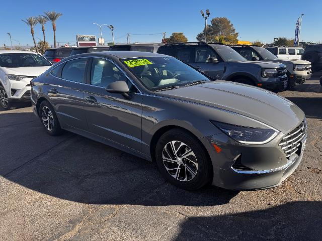 2023 Hyundai Sonata Hybrid Blue