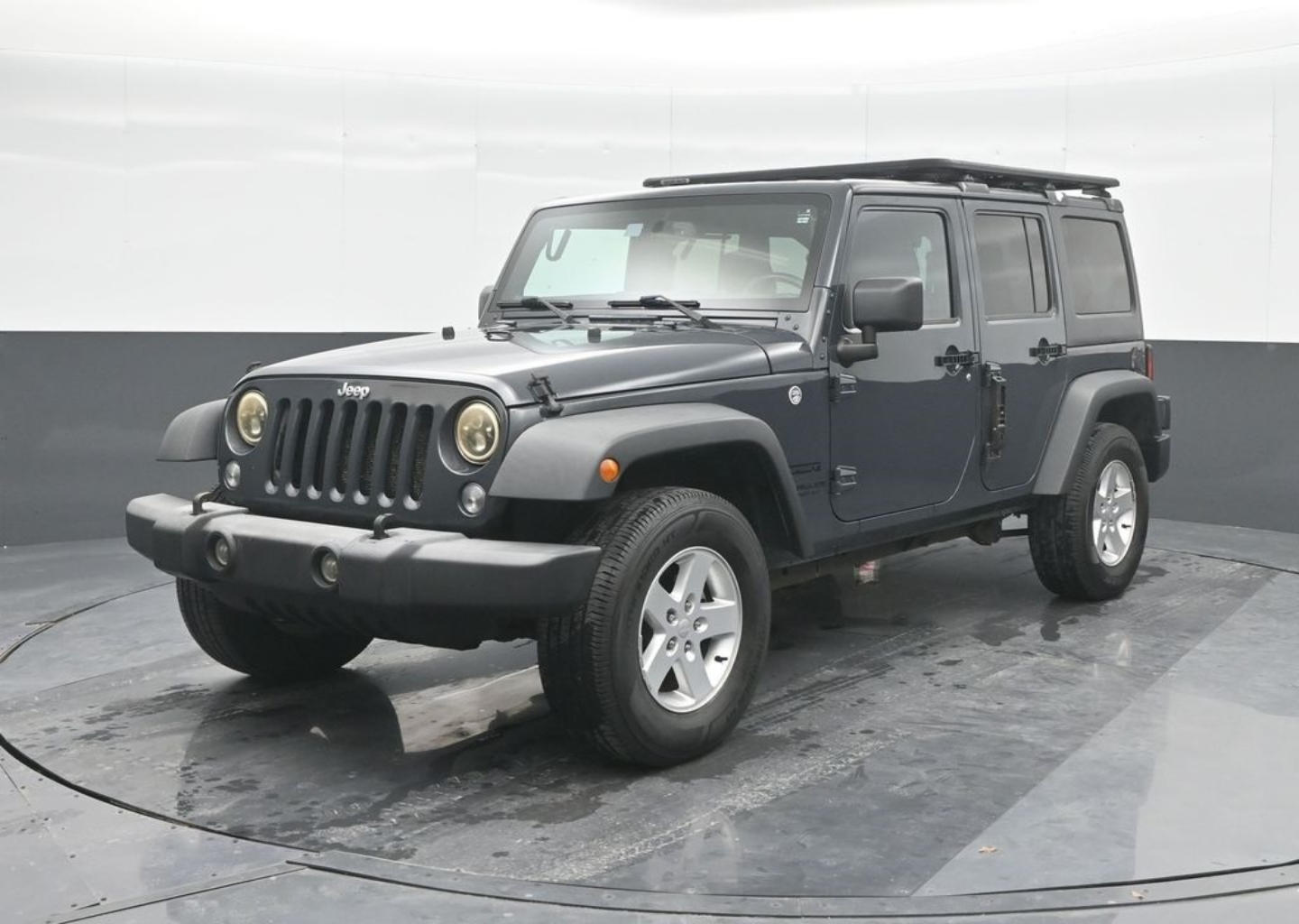 Certified 2016 Jeep Wrangler Unlimited Sport S with VIN 1C4BJWDG3GL339523 for sale in Houston, TX