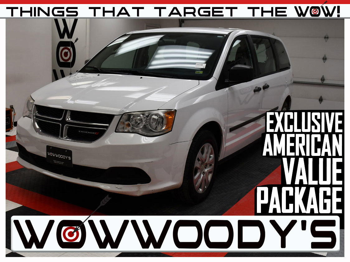 Used 2014 Dodge Grand Caravan American Value Pkg FWD 3.6L V6 Cruise Control CD Stereo Third Row Seating