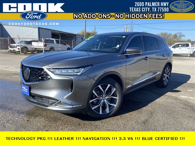 2022 Acura MDX Technology