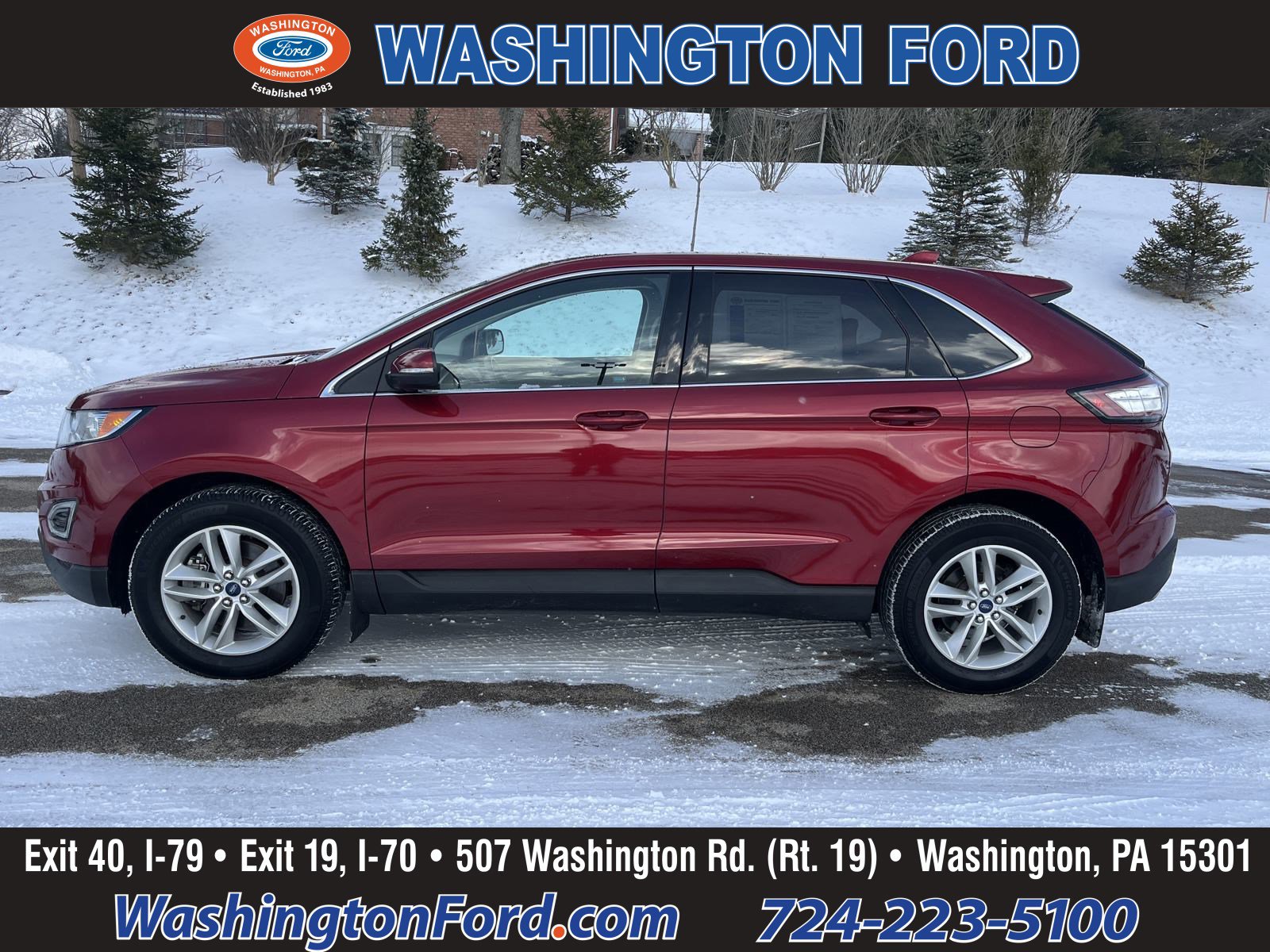 2018 Ford Edge SEL - AWD - LEATHER