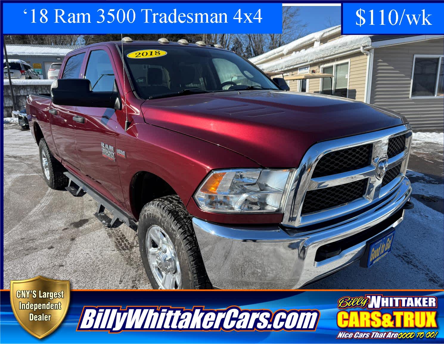 2018 RAM 3500 Tradesman