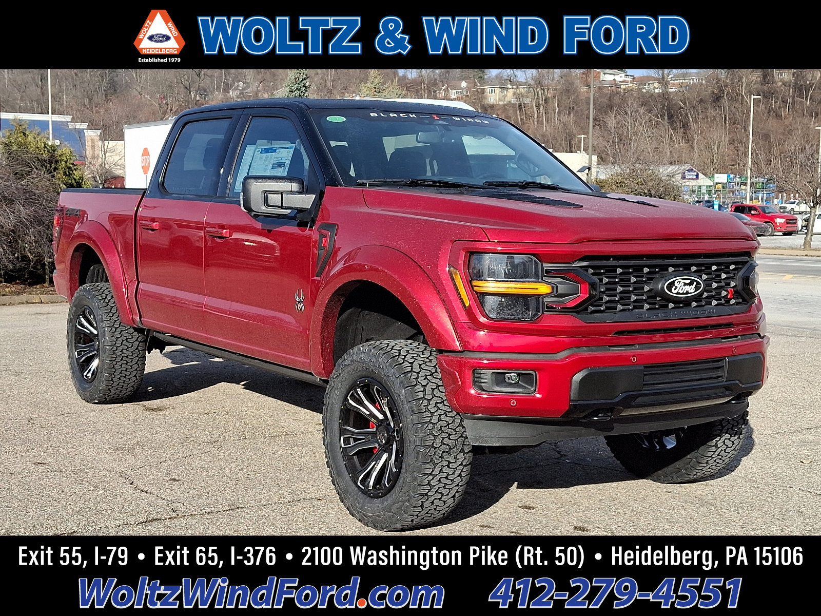 2024 Ford F-150 Black Widow XLT