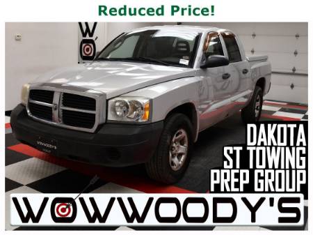 2005 Dodge Dakota ST Quad Cab 3.7L V6 Magnum Bed Cover Cruise Control CD Stereo