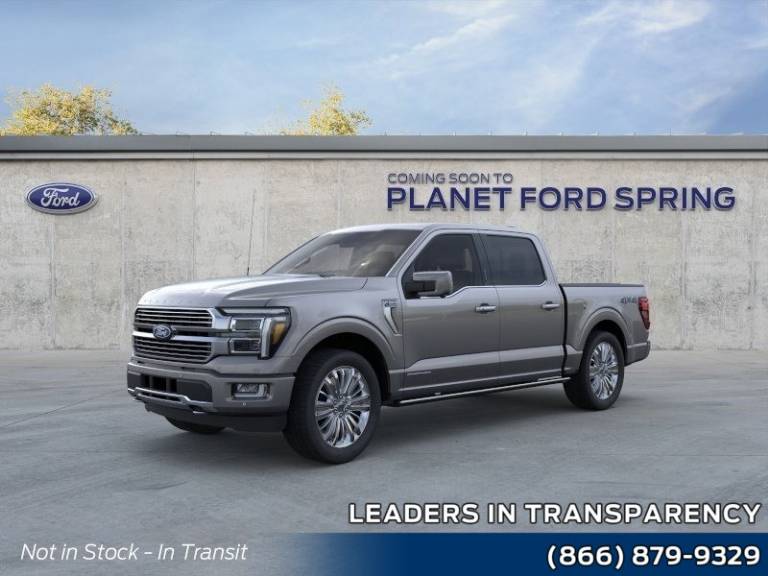 2025 Ford F-150 Platinum 4WD SuperCrew Box