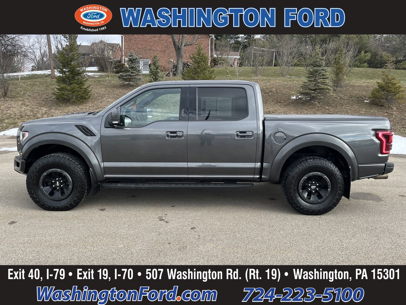 2017 Ford F-150 Raptor - 4X4 - LEATHER - Nav