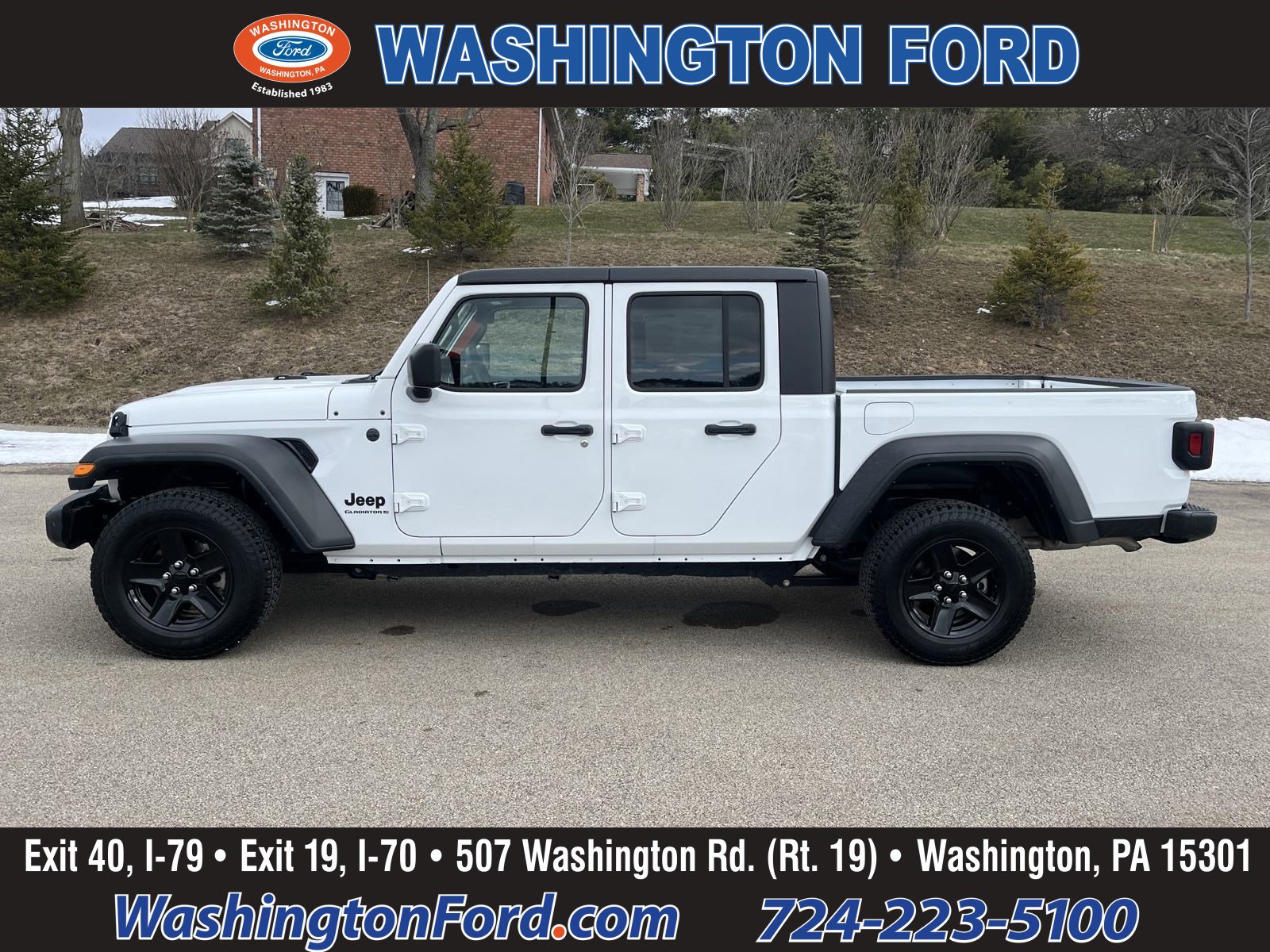 2023 Jeep Gladiator Sport S - 4X4 - HARD TOP