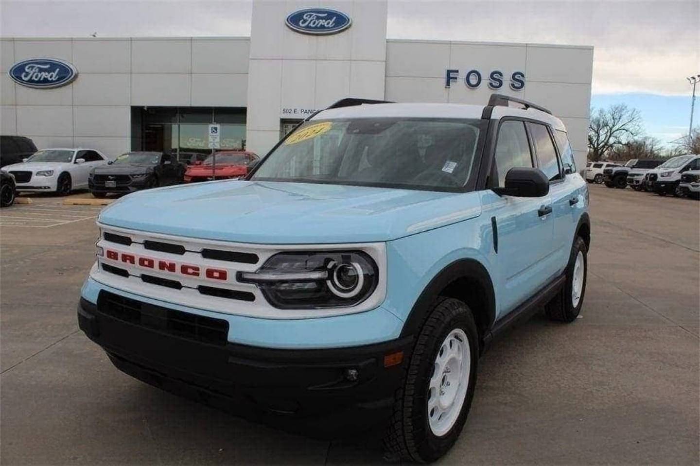 Used 2024 Ford Bronco Sport Heritage with VIN 3FMCR9G64RRF36654 for sale in Liberal, KS