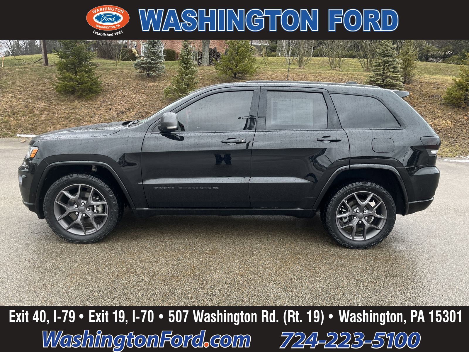 2021 Jeep Grand Cherokee 80th Anniversary - 4X4 - Nav - ROOF - LEATHER