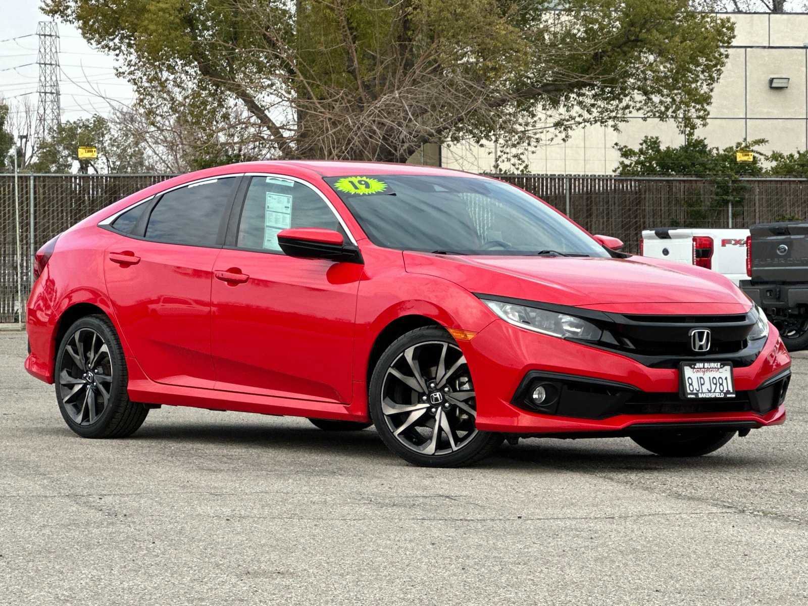 2019 Honda Civic Sedan Sport