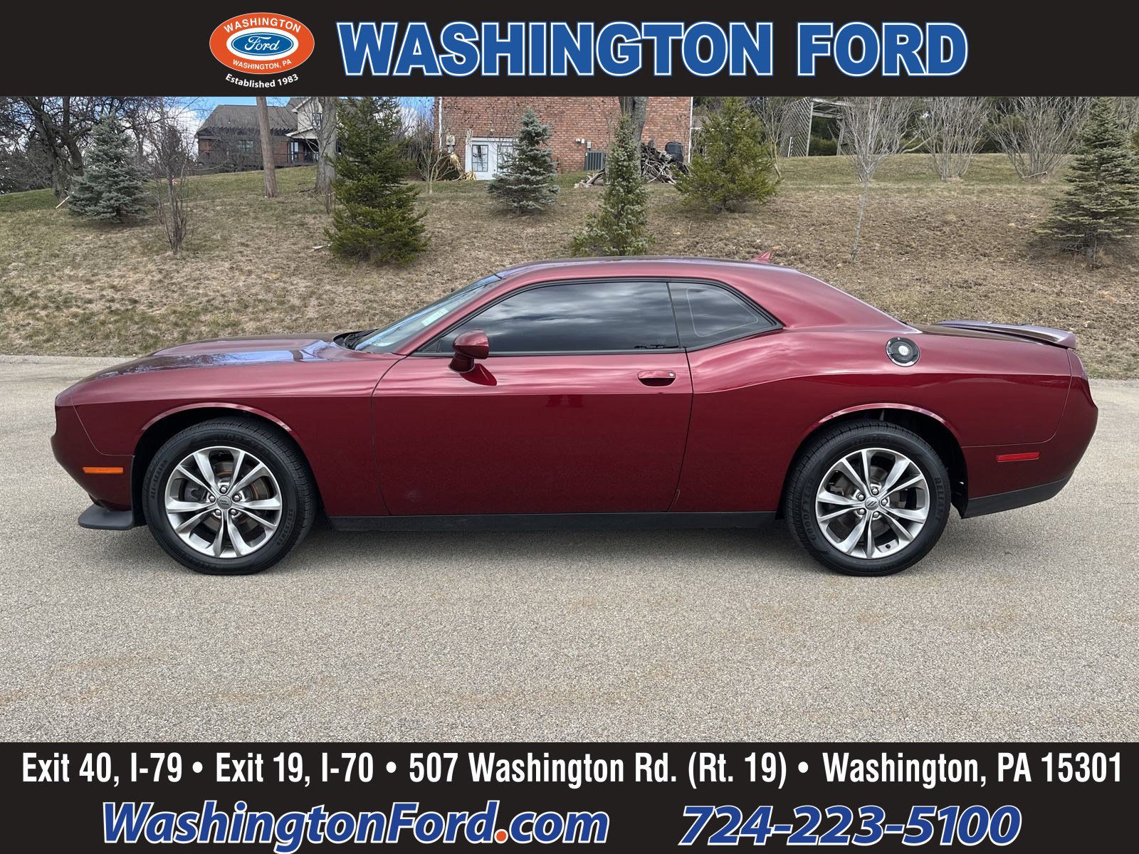 2020 Dodge Challenger GT - AWD - ROOF - Nav