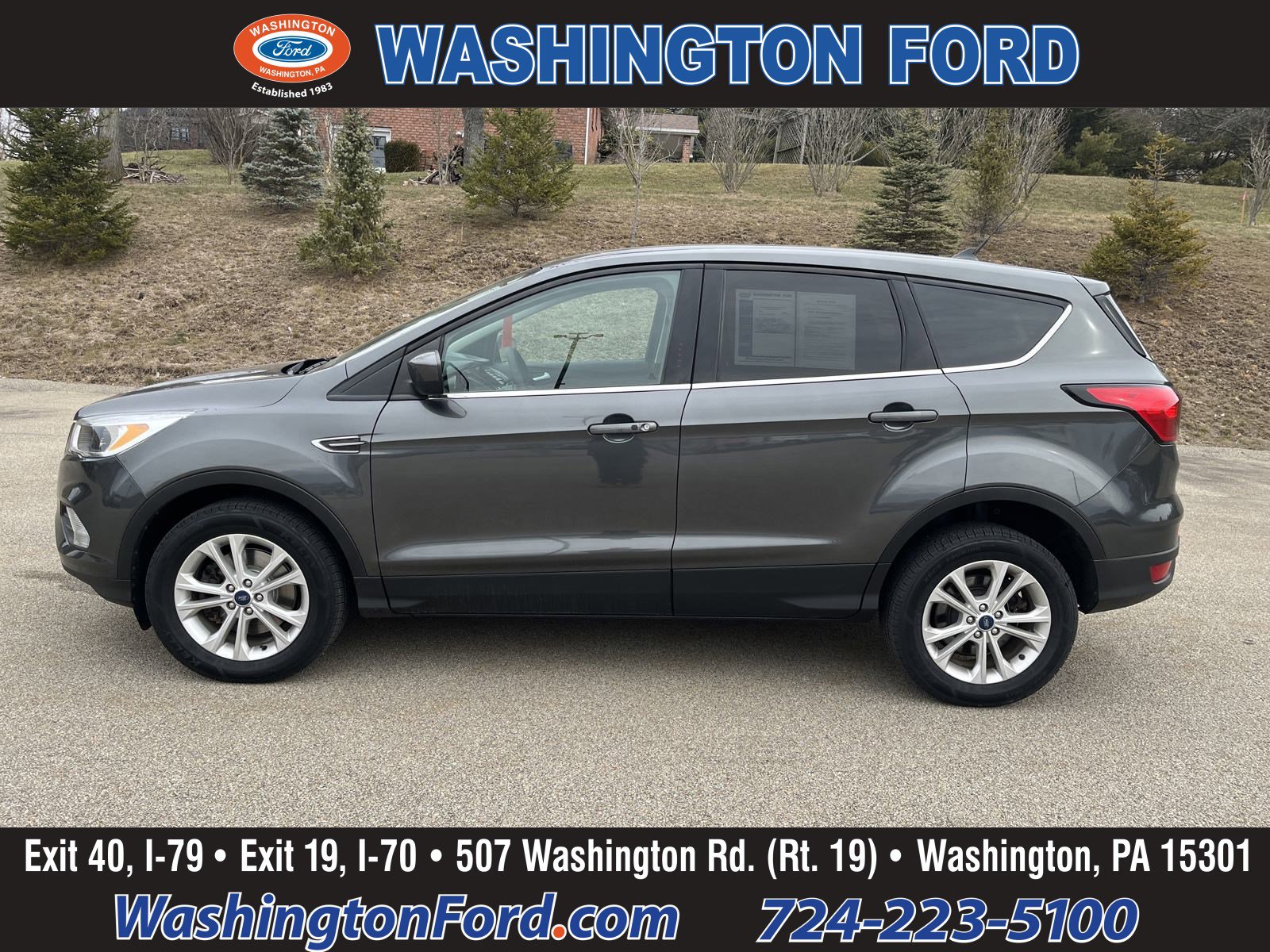 2019 Ford Escape SE - 4X4