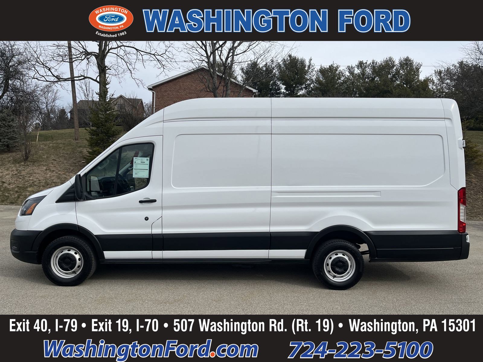 2022 Ford Transit Cargo Van T250 - HIGH ROOF - EXTENDED - CERTIFIED