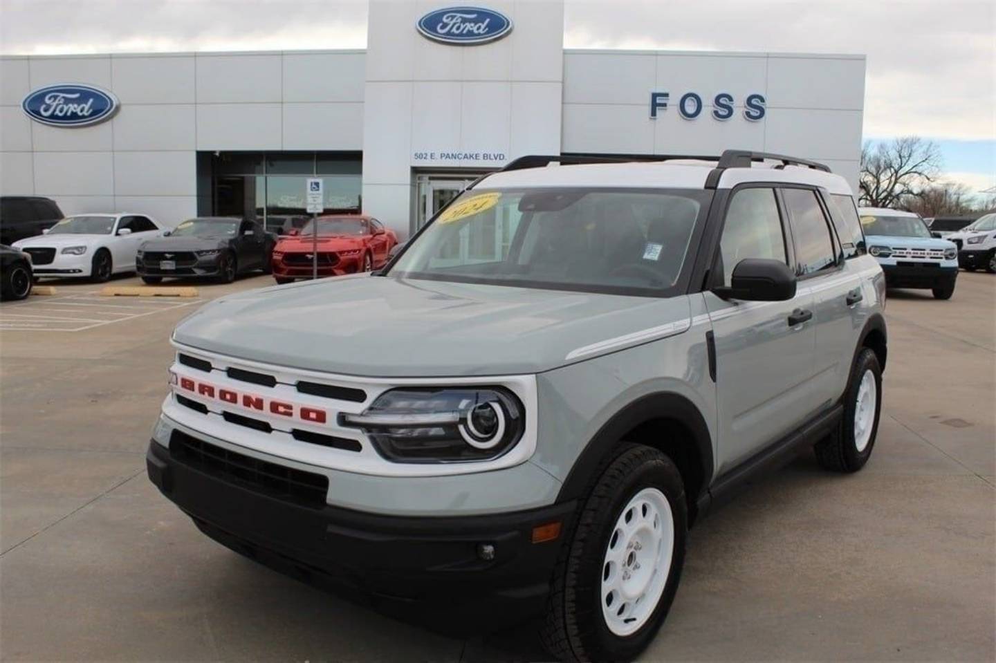 Used 2024 Ford Bronco Sport Heritage with VIN 3FMCR9G6XRRF39610 for sale in Liberal, KS