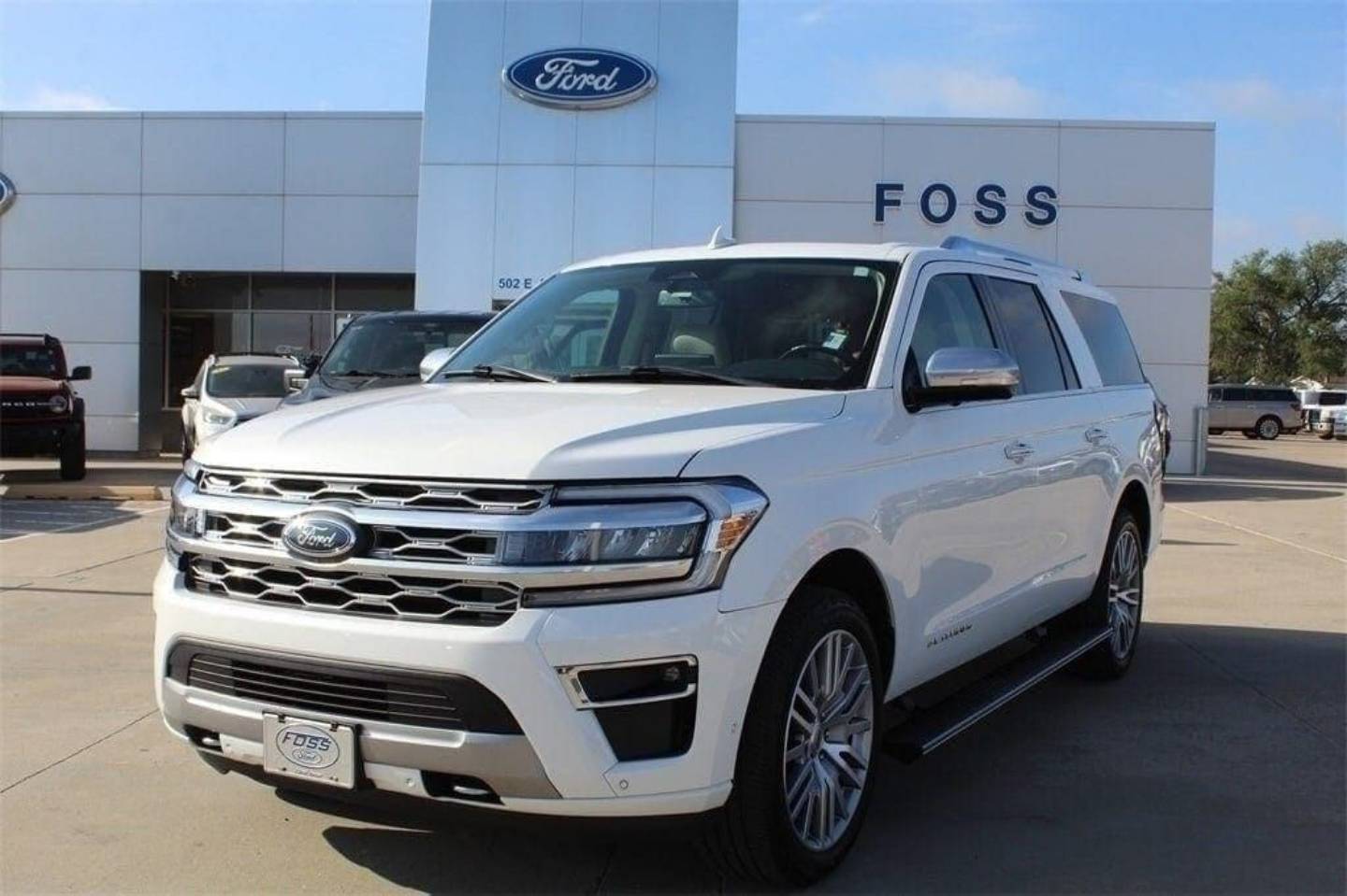 Used 2022 Ford Expedition Platinum with VIN 1FMJK1MTXNEA04104 for sale in Liberal, KS