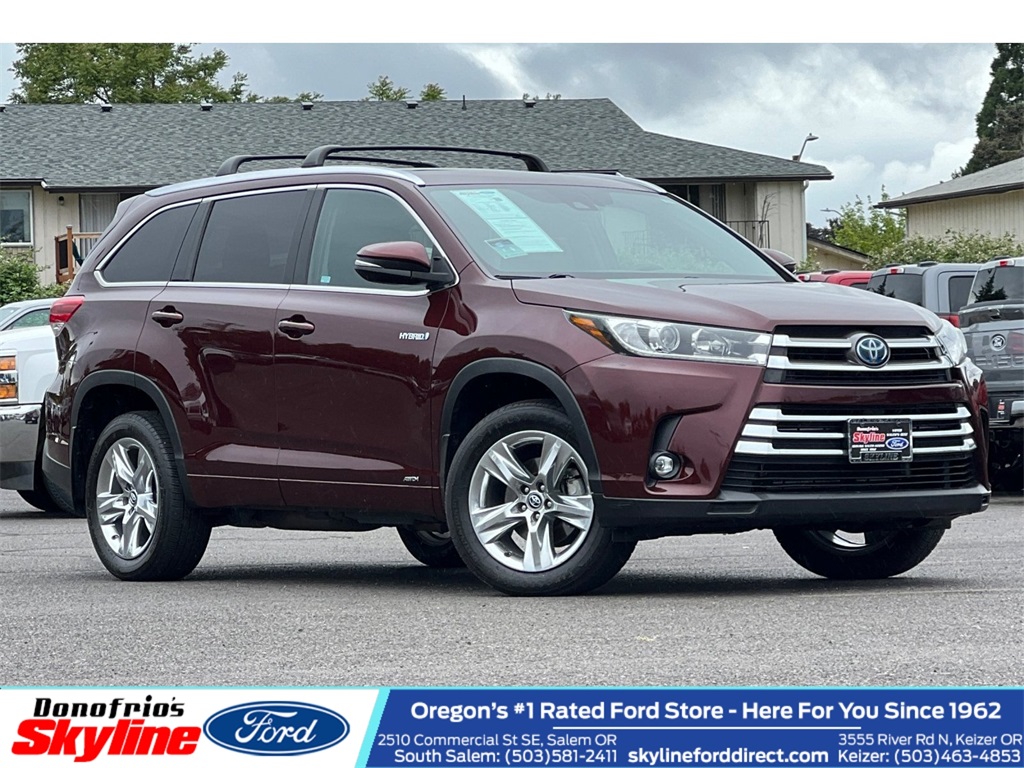 2019 Toyota Highlander Hybrid Limited