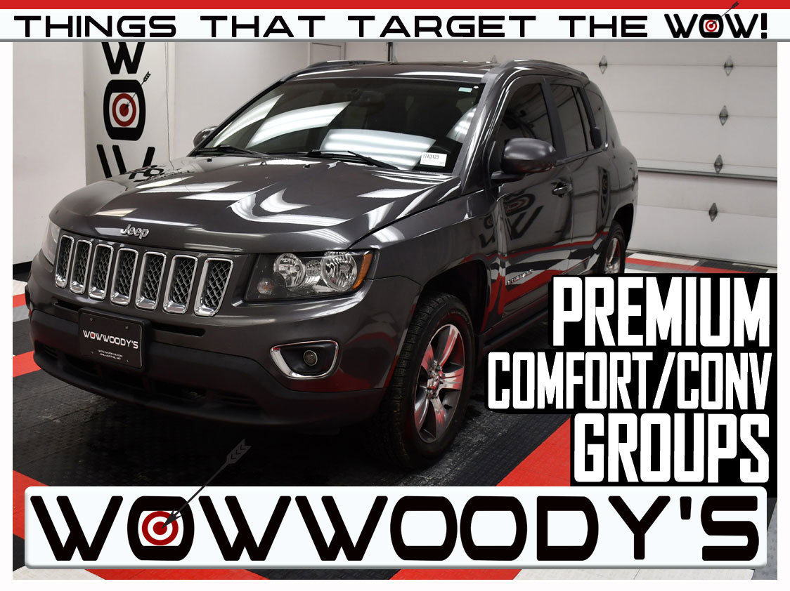 Used 2017 Jeep Compass High Altitude 4X4 2.4L I4 Radio 430N Package Power Sunroof Leather Heated Seats Remote Start