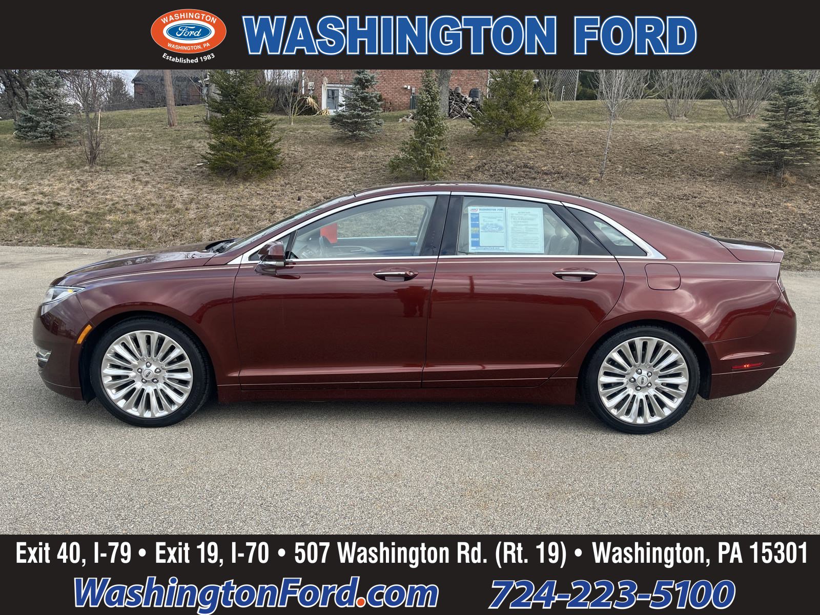 2016 Lincoln Lincoln MKZ - LEATHER - ROOF