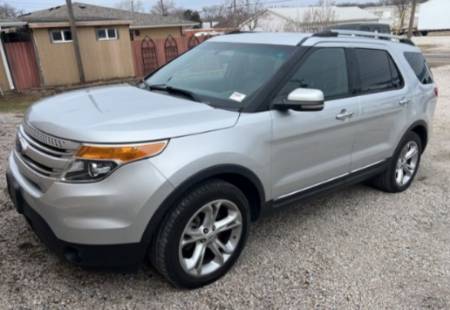 2013 Ford Explorer Limited 4X4 3.5L V6 Leather Heated Seats Remote Start Sony Sound System Third Row Seating