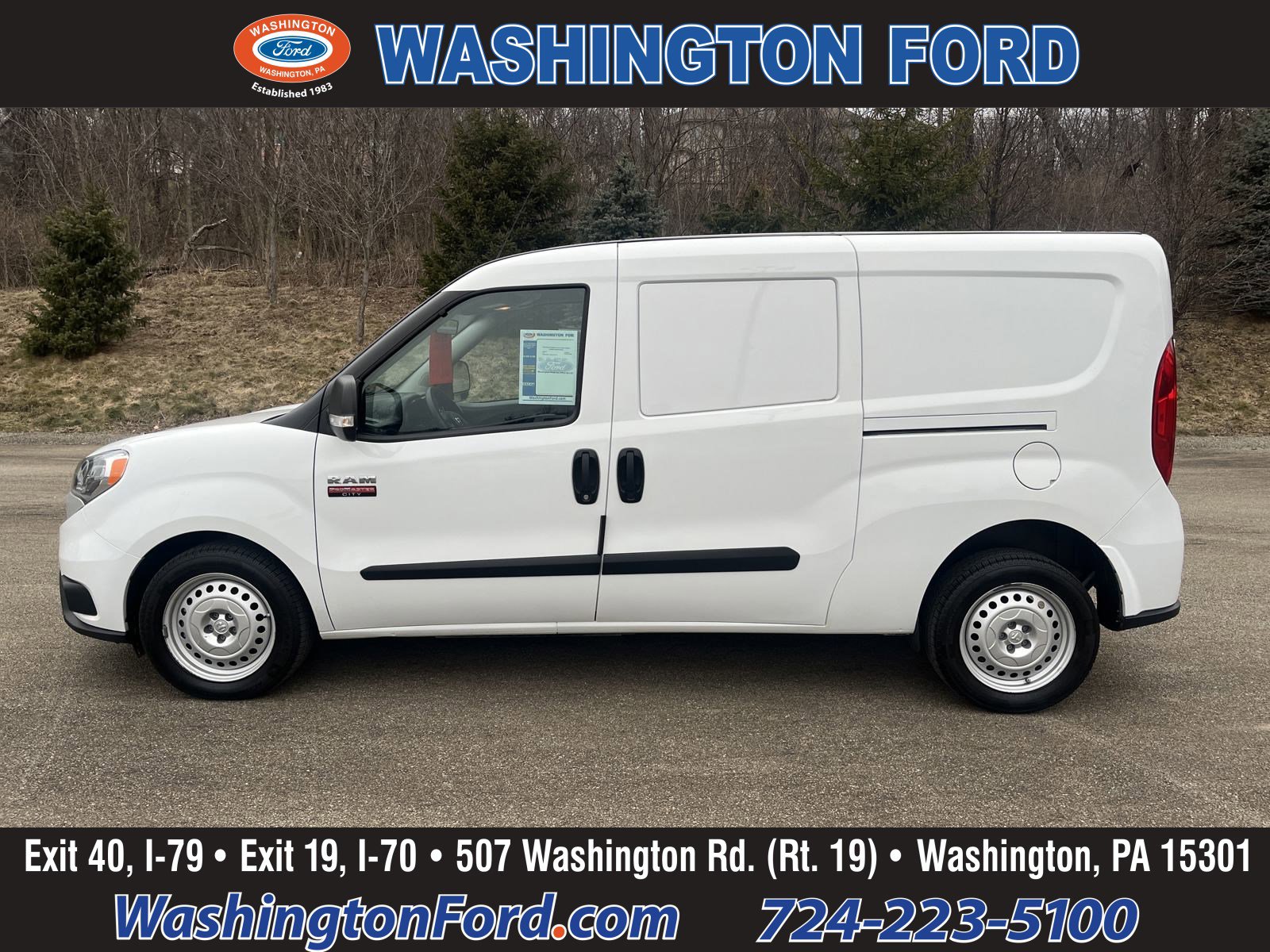 2022 RAM ProMaster City Cargo Van Tradesman