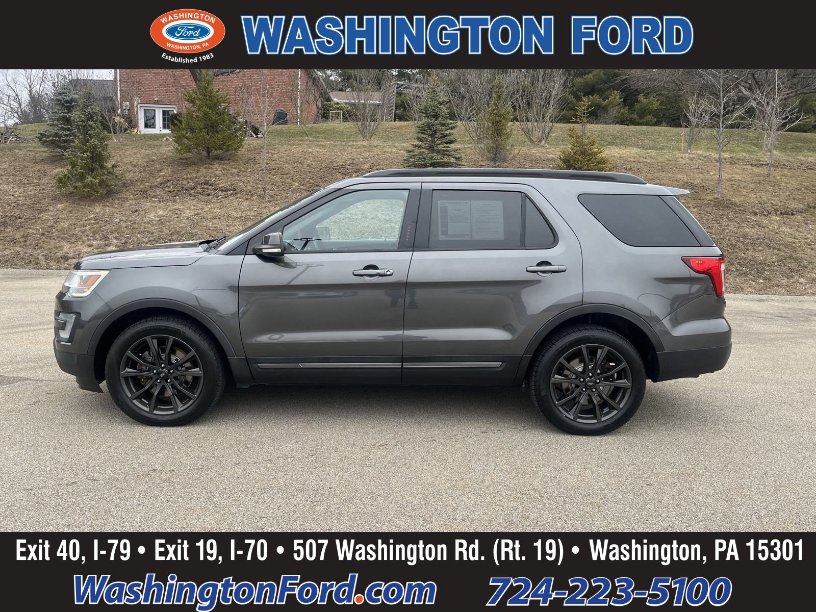 2017 Ford Explorer XLT - 4X4 - Nav - ROOF