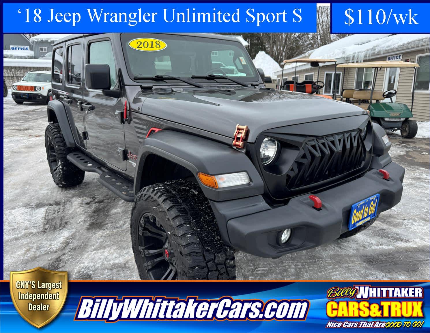 2018 Jeep Wrangler Unlimited Sport S