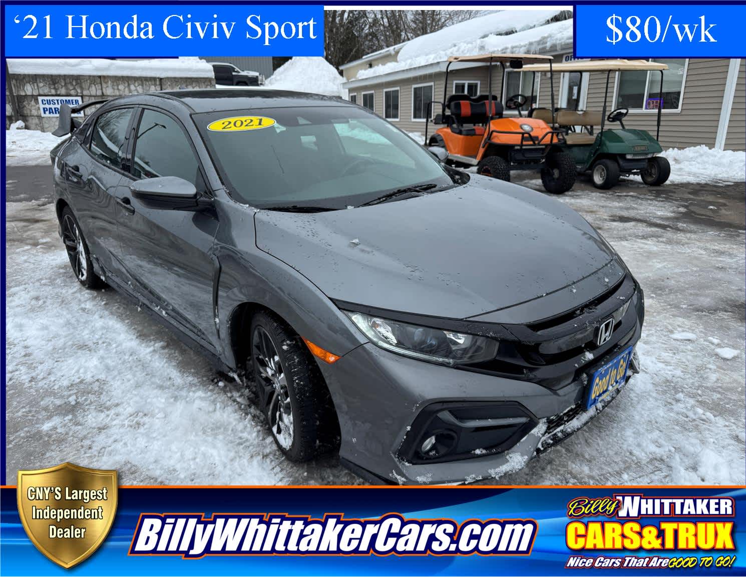 2021 Honda Civic Hatchback Sport