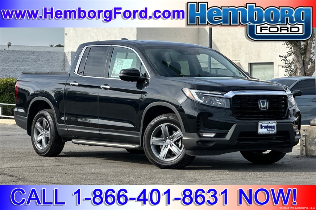 Used 2022 Honda Ridgeline RTL-E with VIN 5FPYK3F70NB008912 for sale in Norco, CA