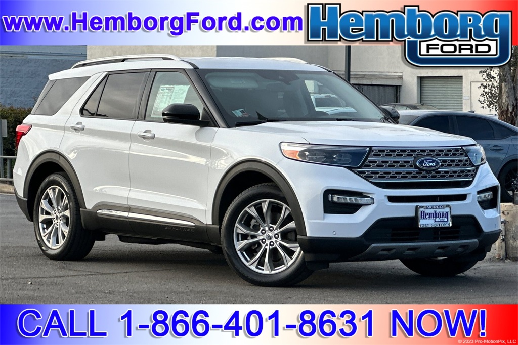 Used 2021 Ford Explorer Limited with VIN 1FMSK7FHXMGC15337 for sale in Norco, CA