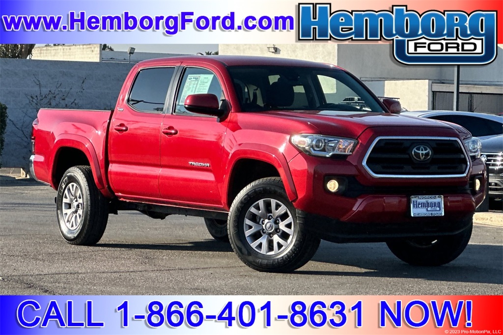 Used 2018 Toyota Tacoma SR5 with VIN 3TMAZ5CN3JM066541 for sale in Norco, CA