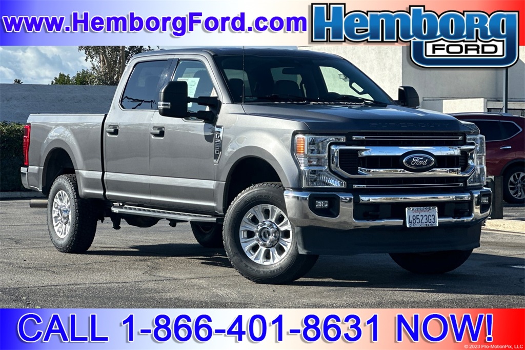 Used 2021 Ford F-250 Super Duty XLT with VIN 1FT7W2B61MEE14357 for sale in Norco, CA