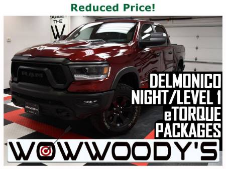 2023 RAM 1500 Rebel Crew Cab 4X4 5.7L V8 HEMI eTorque Rebel Level 2 Equip GRP Night Edition Trailer Tow Edition