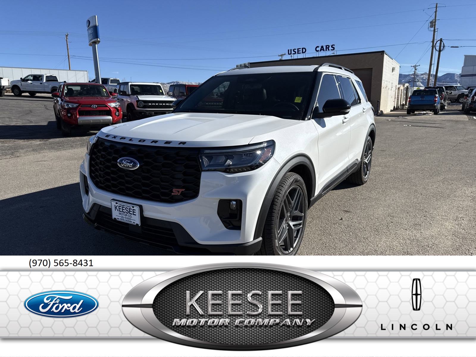 Used 2025 Ford Explorer ST with VIN 1FMWK8GC2SGA11591 for sale in Cortez, CO